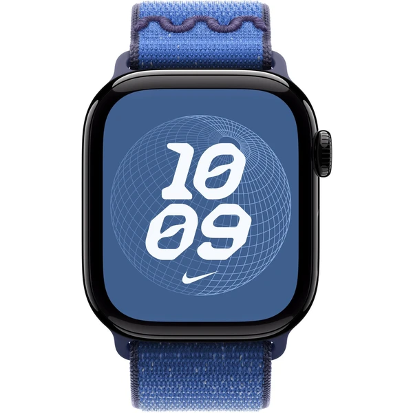 Apple Watch 42/41/40/38mm Blue Ribbon prevliekací športový remienok Nike - Remienky - Obrázok X21I000K01