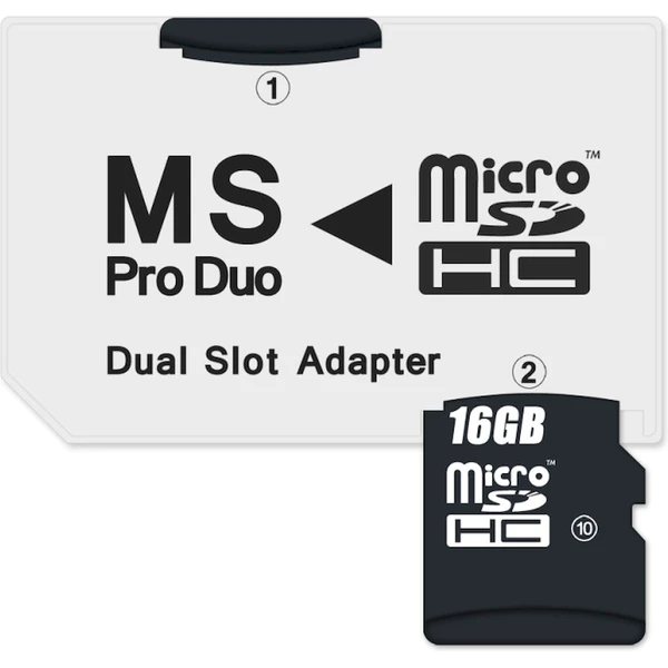 Connect IT Ms Pro Duo MicroSD adaptér - Káble a redukcie - Hlavný obrázok