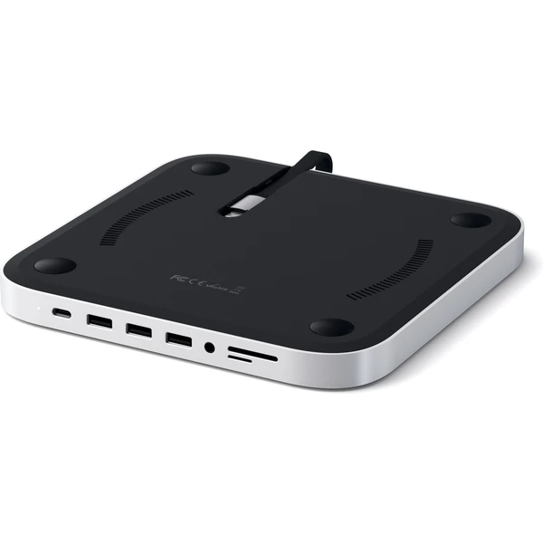 Satechi Aluminium Type-C Stand and Hub pre Mac Mini strieborný - USB huby - Obrázok X2CT000501
