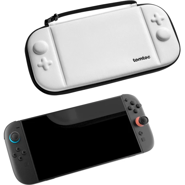 Tomtoc FancyCase cestovné púzdro pre Nintendo Switch 2 biele - Puzdra - Obrázok X2JE000O01