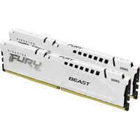 Kingston FURY Beast White DDR5 32GB 6000MT/s CL36 DIMM (2x16GB) EXPO/XMP - Operačné pamäte