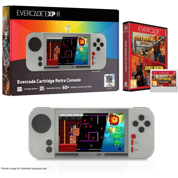 Evercade EXP-R a Duke Nukem Collection 1 - Retro konzola - Obrázok X2MJ000K01