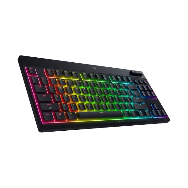 Razer BlackWidow V4 Low-profile Tenkeyless HyperSpeed ??Yellow Switch herná klávesnica (US) čierna - Klávesnice - Obrázok X2NI000K01