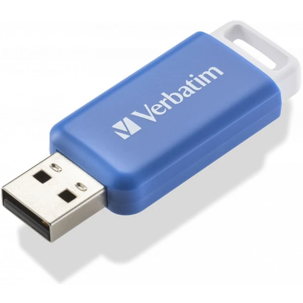 VERBATIM Flash Disk 64GB DataBar USB 2.0 Drive, modrý - Flashdisky - Hlavný obrázok