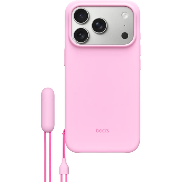 Apple Beats kryt so stojanom na iPhone 17 Pro s MagSafe kamienkovo ??ružový - Puzdra - Hlavný obrázok