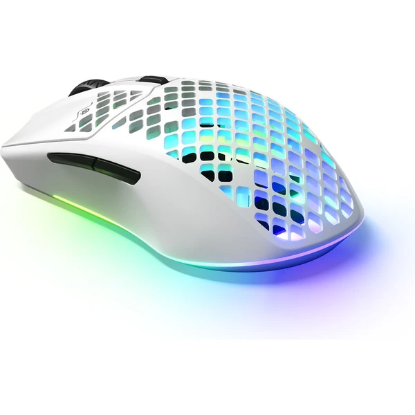 SteelSeries Aerox 3 Snow Wireless (2022) herná myš biela - Myši - Hlavný obrázok