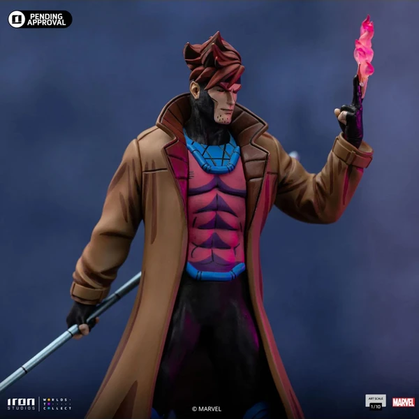 Soška Iron Studios Art Scale 1/10 Marvel: X-Men '97 - Gambit 23 cm - Sochy a sošky - Obrázok X2Z9000K01