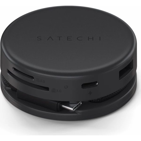 Satechi OntheGo 7v1 USB multiportový Hub čierny - USB huby - Obrázok X30N000K01