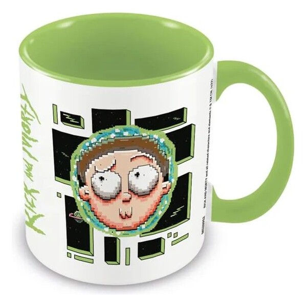 Hrnček Rick And Morty - Pixel Breakout 315 ml