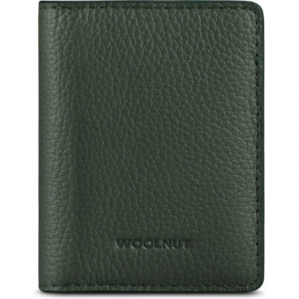 Woolnut kožená peňaženka tmavo zelená - Peňaženky - Obrázok X39D000K01