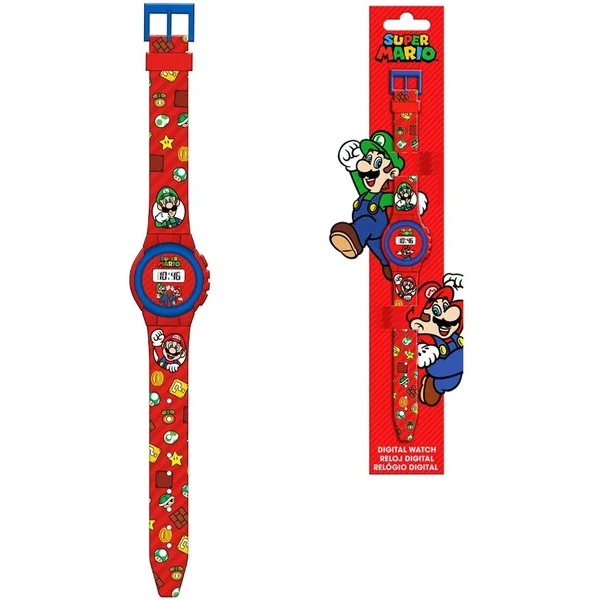 Coriex digitálne hodinky detské Super Mario - Digitálne hodinky - Hlavný obrázok