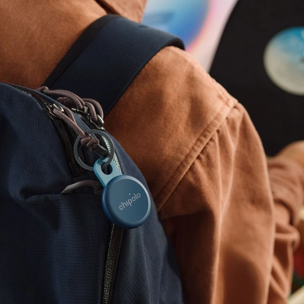 Chipolo LOOP Bluetooth lokátor tmavo modrý - Lokátory - Obrázok X3DJ000K01