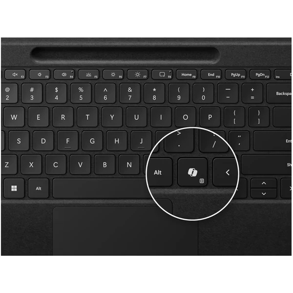 Microsoft Surface Pro Flex ENG čierna - Klávesnice - Obrázok X3F5000J01