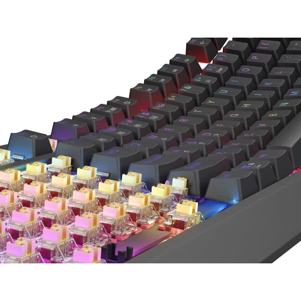 Genesis THOR 230 TKL RGB bezdrôtová mechanická klávesnica čierna Outemu Panda - Klávesnice - Obrázok X3I5000O01