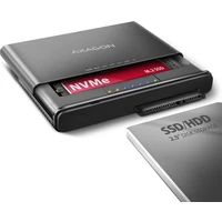 AXAGON ADSA-CC USB-C NVMe M.2 SSD 2.5'/3.5 SSD/HDD adaptér - Externé boxy