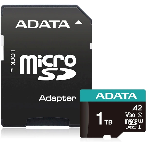ADATA Premier Pro microSDXC 1TB + SD adaptér - Pamäťové karty - Hlavný obrázok
