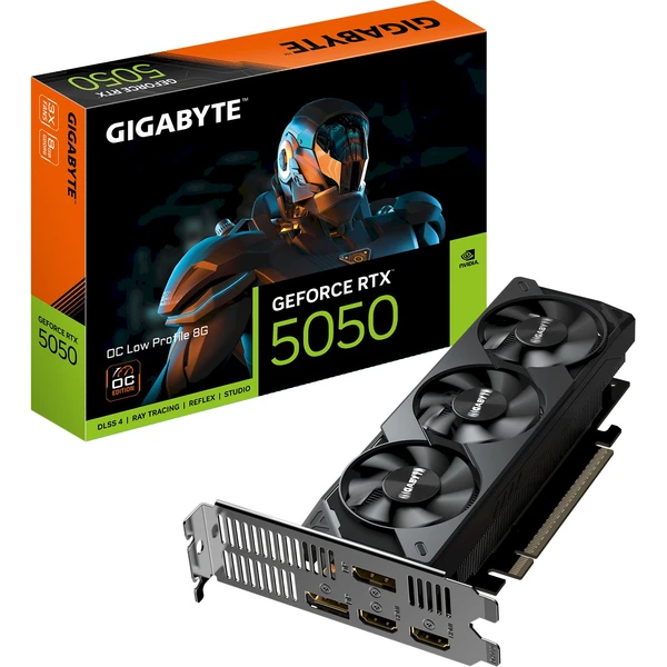 GIGABYTE NVIDIA GeForce RTX 5050 OC Low Profile 8G - Grafické karty - Obrázok X4BE000K01