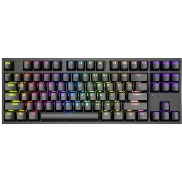 Genesis THOR 404 herná mechanická klávesnica Gateron Yellow Pro/US layout/Čierna - Klávesnice - Obrázok X4M0000P01