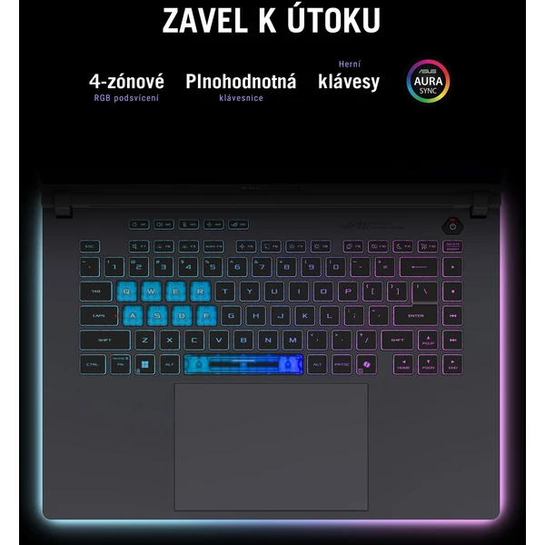 ASUS ROG Strix G16 (G615LW-NEBULA054) RTX 5080 sivý - Notebooky - Obrázok X4MD000J01