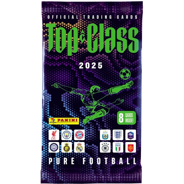 PANINI futbalové karty TOP CLASS 2025 Booster - Futbalové karty - Hlavný obrázok