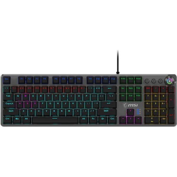 E-shop MSI Forge GK310 Red herná klávesnica (CZ/SK) čierna