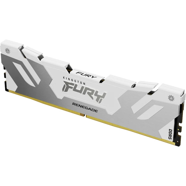 Kingston FURY Renegade White DDR5 16GB 6400MT/s CL32 DIMM (1x16GB) XMP - Operačné pamäte - Hlavný obrázok