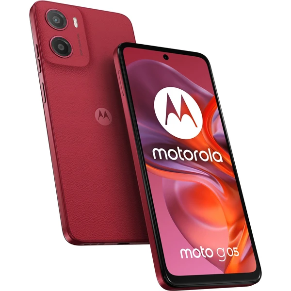 Motorola Moto G05 8GB/256GB červená - Mobilné telefóny - Hlavný obrázok