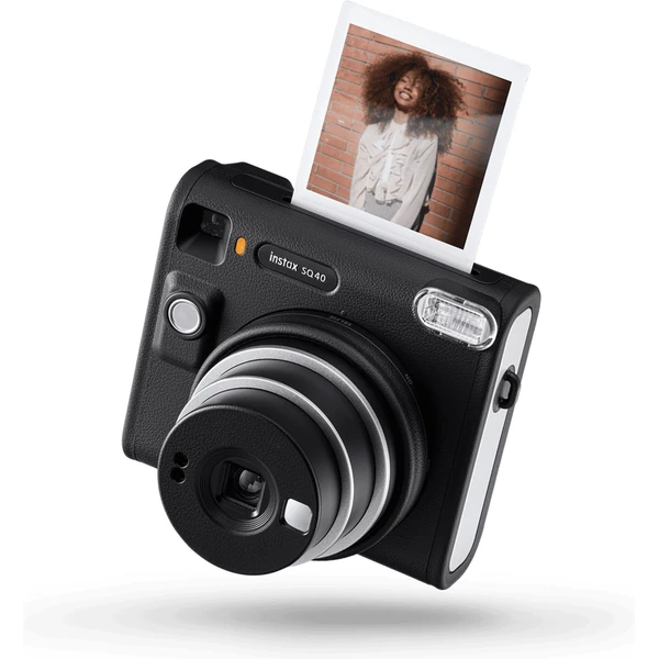 Fujifilm Instax Square SQ40 čierny - Fotoaparáty - Hlavný obrázok