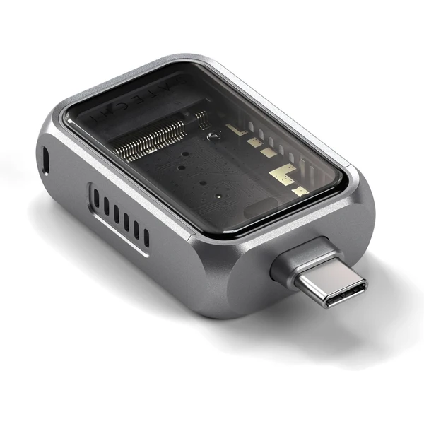 Satechi Mini NVMe SSD Enclosure vesmírne šedá - Externé boxy - Obrázok X5BF000O01