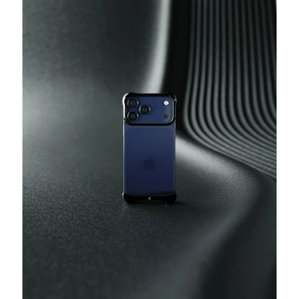Arc Pulse titánový ochranný rám iPhone 17 Pro onyxovo čierny - Puzdra - Obrázok X5DJ000K01