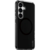 PanzerGlass® CARE kryt Samsung Galaxy S25 Smokey dymový/čierny QI - Puzdra