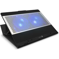 CONNECT IT FrostBlast chladiaca podložka pod notebook s modrým podsvietením čierna - Chladiace podložky