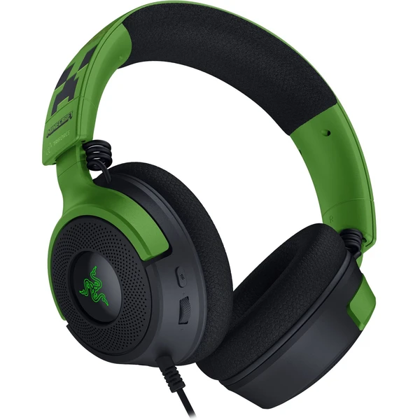 Razer Kraken V4 X Minecraft Ed. herné slúchadlá čierna - Slúchadlá - Obrázok X5QD000J01
