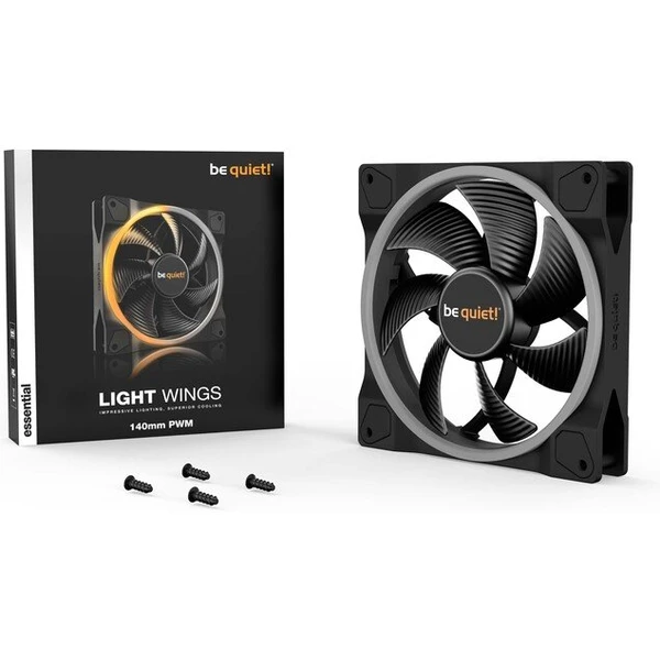 Be quiet! LIGHT WINGS 140mm - Ventilátory pre PC - Obrázok X5VG300401