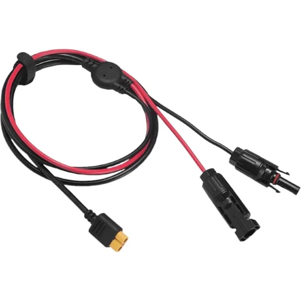 EcoFlow napájací kábel zo solárneho panela do XT60i 5m čierny - Káble a redukcie - Obrázok X5XG000N01
