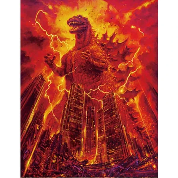 Godzilla Card Game Starter Deck - Heisei Series - Zberateľské karty a nálepky - Obrázok X64G000K01