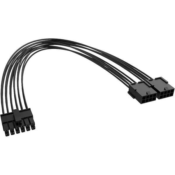 Akasa - PCIe 12-Pin na Dual 8-Pin adaptér - Káble a redukcie - Obrázok X6BJ000K01