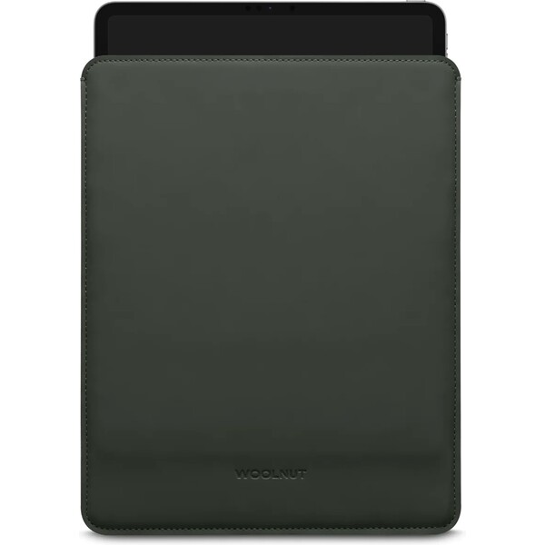E-shop Woolnut matné PU puzdro na iPad Pro 12,9"/iPad Pro 13"/iPad Air 13" tmavozelené