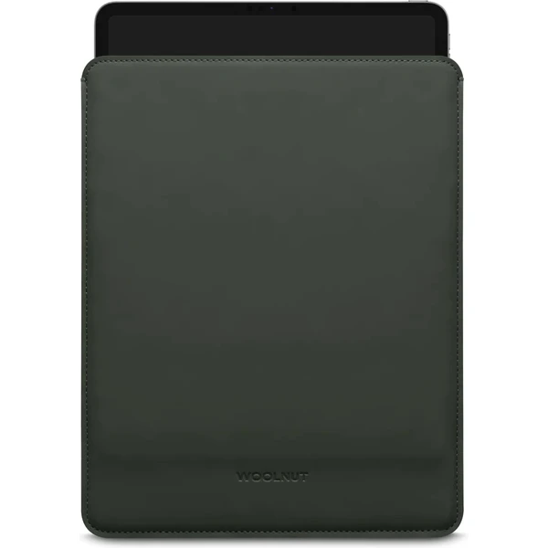 Woolnut matné PU puzdro na iPad Pro 12,9"/iPad Pro 13"/iPad Air 13" tmavozelené - Puzdra - Obrázok X6JR100501