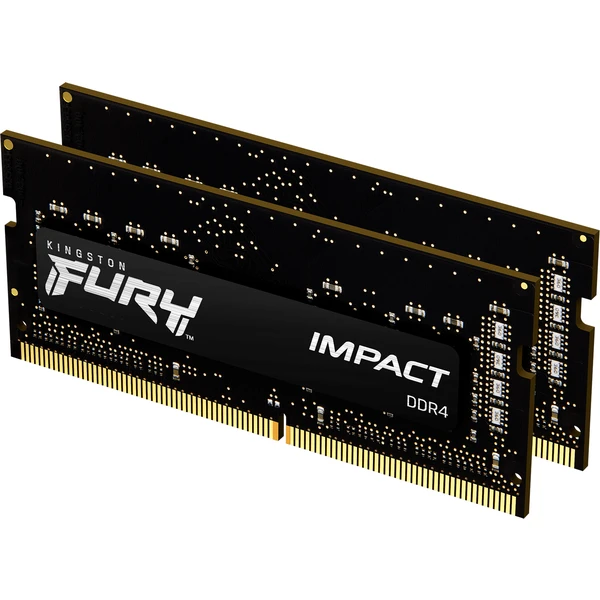 Kingston FURY Impact DDR4 64GB 3200MT/s CL20 SO-DIMM (2x32GB) XMP - Operačné pamäte - Obrázok X6KIF00101