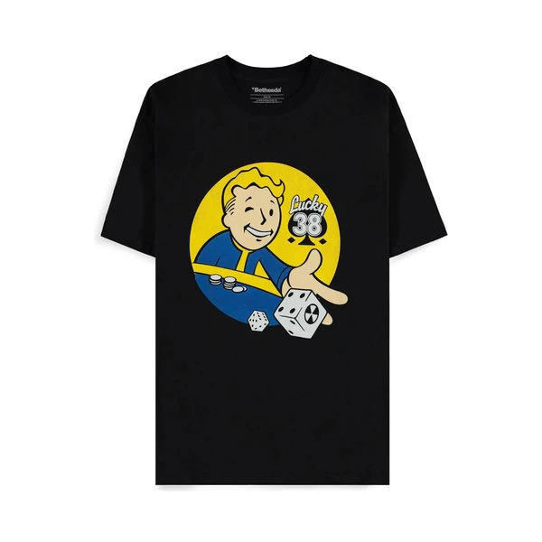Tričko Difuzed Fallout - Lucky 38 Dice XXL - Tričká - Hlavný obrázok