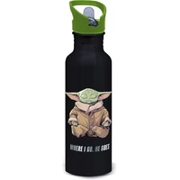 Fľaša hliníková Mandalorian - Grogu 815 ml - Fľaše