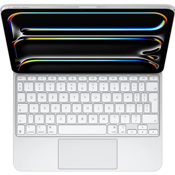 Apple Magic Keyboard (2025) iPad Pro 11" klávesnica CZ biela - Puzdra s klávesnicou - Obrázok X734000P01