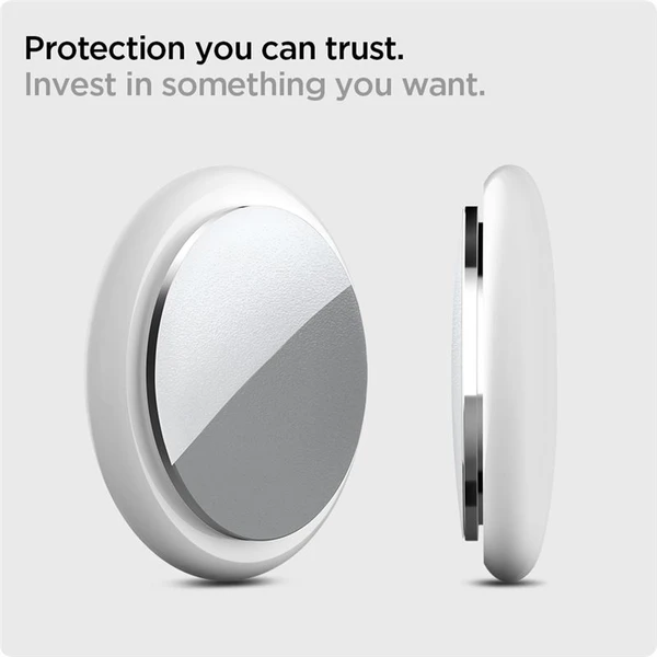 Spigen AirSkin Shield HD 4 Pack ochranná fólia Apple AirTag číra - Ochranné fólie a sklo - Obrázok X75KF00101