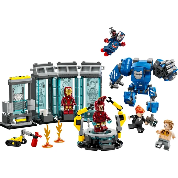 LEGO Marvel 76315 Iron Man a jeho laboratórium: Sieň brnenia - LEGO - Obrázok X77G000N01