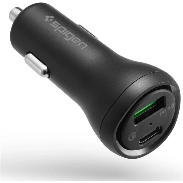 Spigen Car Charger F31QC USB-C nabíjačka do auta, PD, QC, 48W, čierna - Nabíjačky - Obrázok X7C5000L01