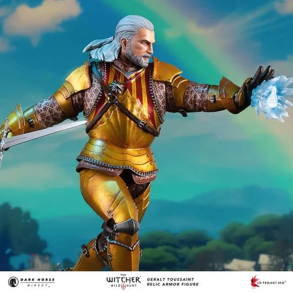 Soška Dark Horse Witcher 3: Wild Hunt - Geralt Toussaint Relic Armor 24 cm - Sochy a sošky - Obrázok X7C8000N01