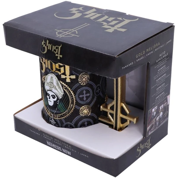 Korbel Nemesis Now Ghost - Gold Meliora 500 ml 15,5 cm - Hrnčeky - Obrázok X7EE000K01