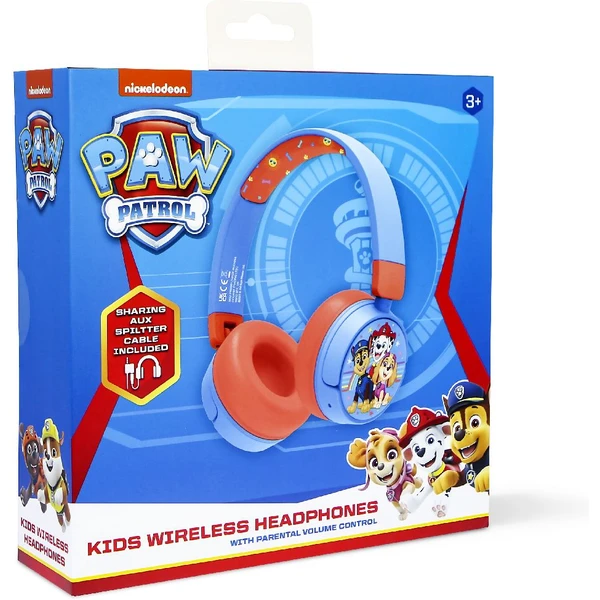 OTL bezdrôtové slúchadlá detské s motívom PAW Patrol - Slúchadlá - Obrázok X7M2G00101
