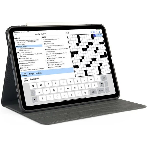 Pipetto Origami No5 Otáčavé púzdro Folio pre iPad Air 13" (2026/2025/2024) čierne - Puzdra - Obrázok X7M5000J01